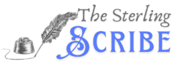 The Sterling Scribe Logo - The Sterling Scribe is a full service professional writing, editing, and marketing company.
